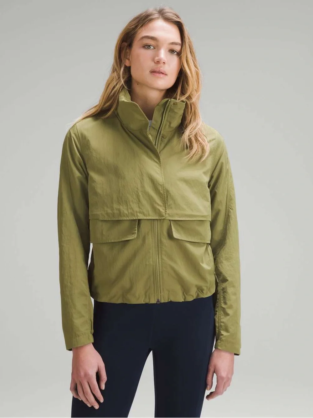 Lululemon Always Effortless Jacket in Bronze Green (US 6)